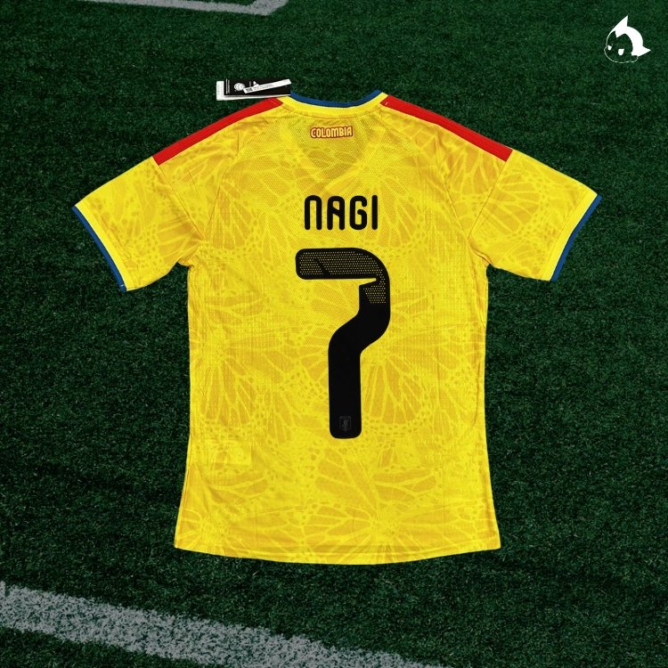 BACK x NAGI 7 x BLUE LOCK x COLOMBIA NAGI 7 x BLUE LOCK x COLOMBIA